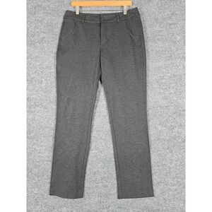 Christopher and Banks Signature Slimming Rayon Blend Pants Charcoal Gray Size 10